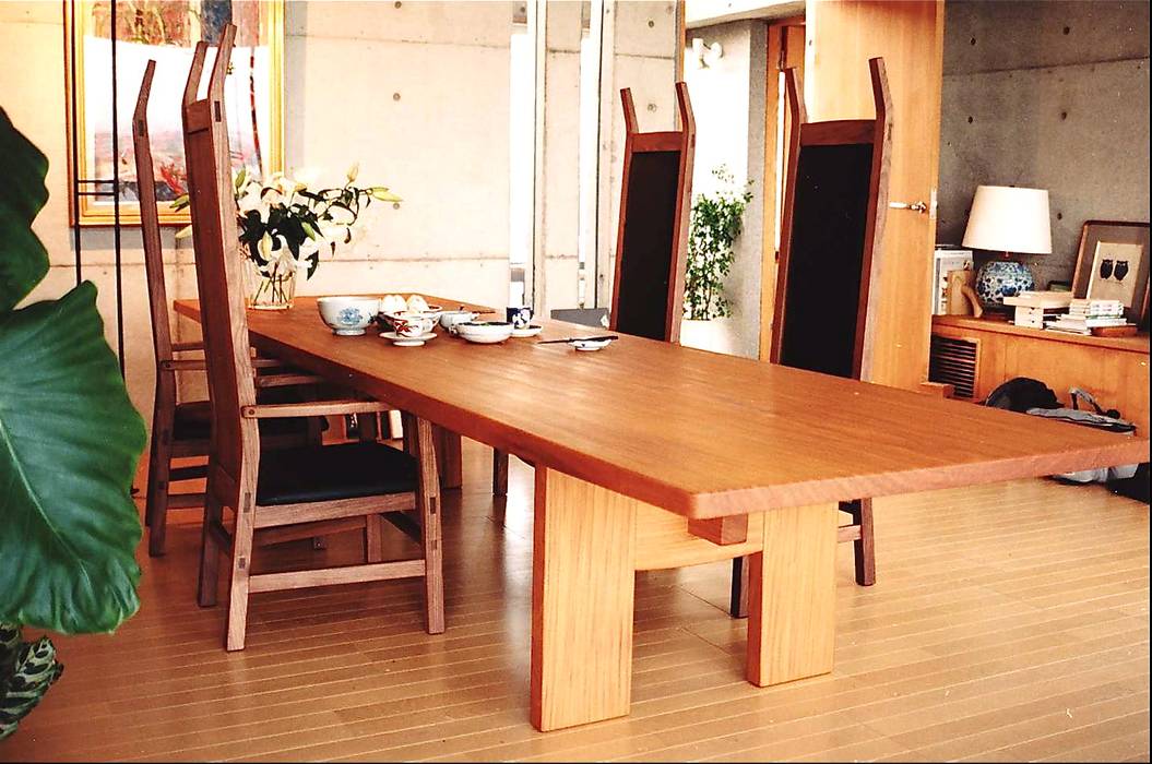 作品, 木工房オーツー 木工房オーツー Asian style dining room Tables