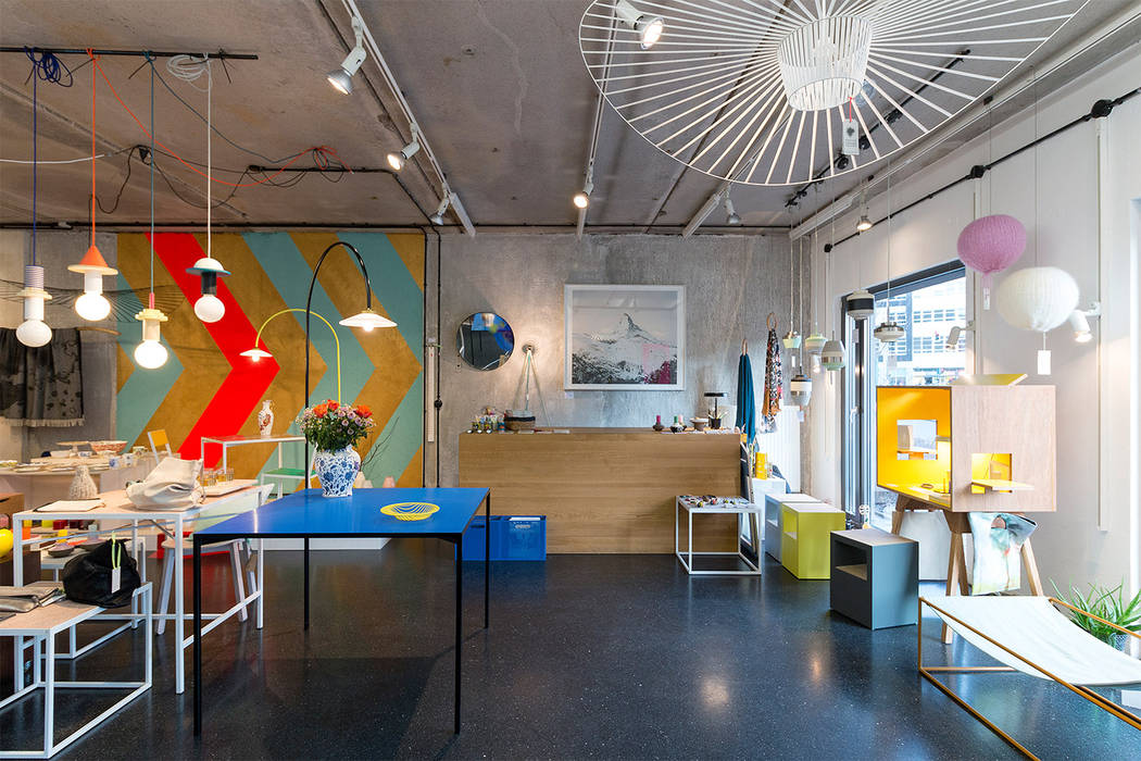 The Amazing Crocodile Design Store Eclectic Style Offices