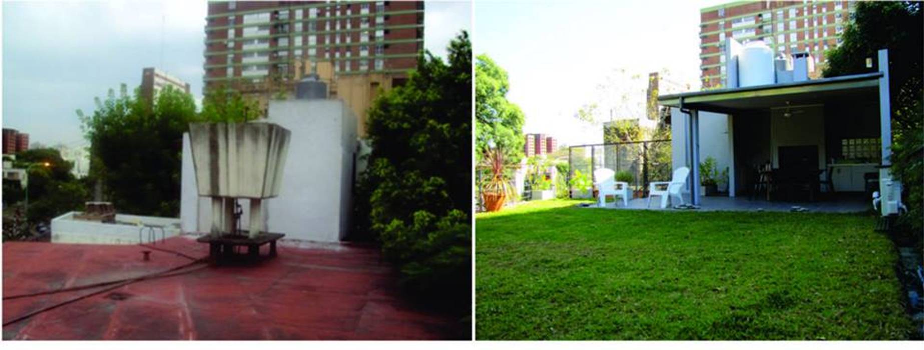 Terraza jardín con vivienda..., Verde Urbano Arquitectura Verde Urbano Arquitectura