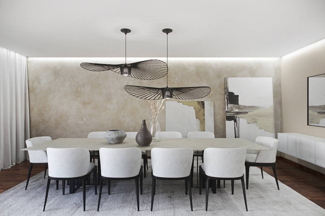 SALA DE JANTAR DZINE & CO, Arquitectura e Design de Interiores Salas de jantar modernas