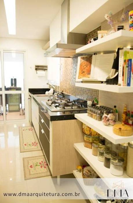 Cozinha DMA Arquitetura e Interiores Cozinhas modernas cozinha,Iluminação de cozinha,utensílios de cozinha