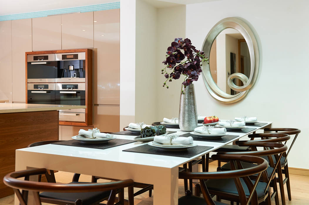 Mews House Notting Hill, Yohan May Design Yohan May Design Salas de jantar modernas