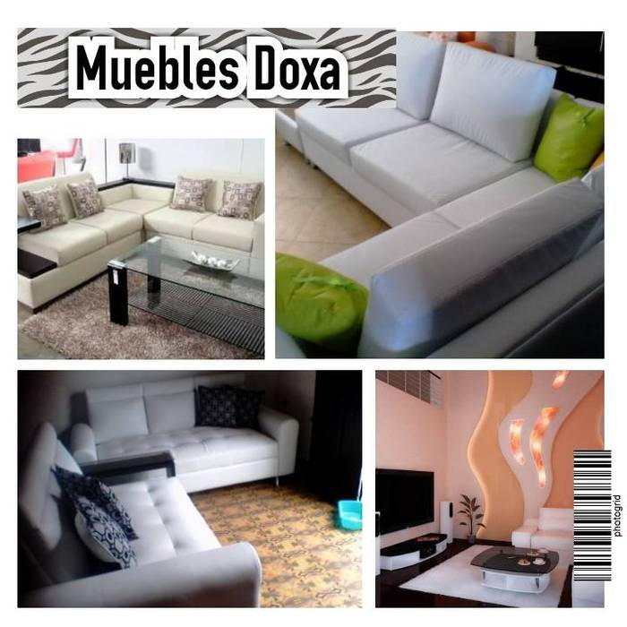 Muebles Modernos para el hogar. MUEBLES DOXA Casas modernas Sintético Marrón Artículos del hogar