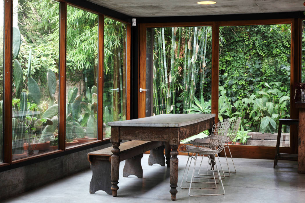 Casa OLIVOS, Arquitecto Alejandro Sticotti Arquitecto Alejandro Sticotti カントリースタイルの 温室