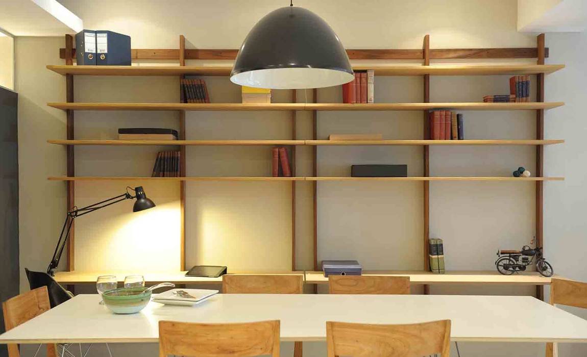 Net Muebles, Arquitecto Alejandro Sticotti Arquitecto Alejandro Sticotti Modern study/office Cupboards & shelving