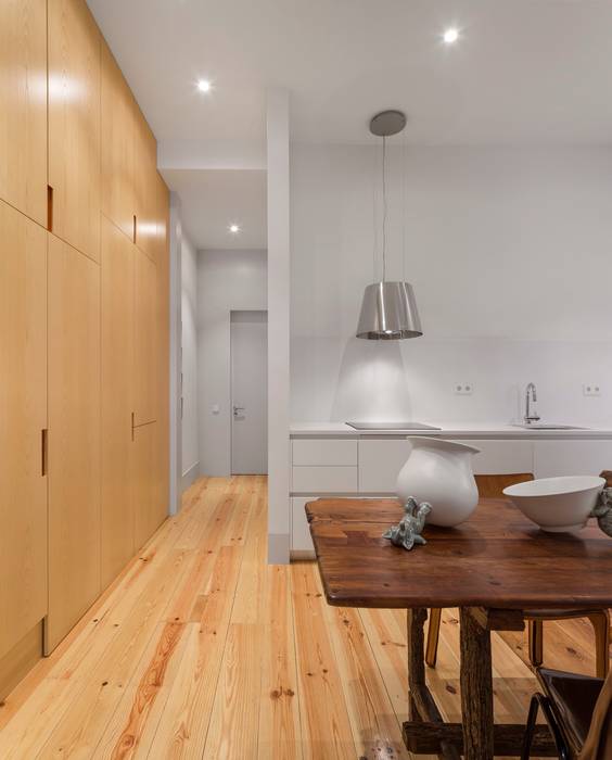 Apartamento ao Camões, Alberto Caetano Alberto Caetano Dapur Modern