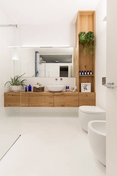 Interior DM, Didonè Comacchio Architects Didonè Comacchio Architects Minimalist bathroom