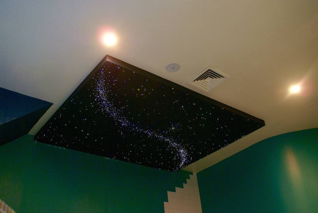 Fiber Optic Star Ceiling Bathroom Spa Pool Sauna With Milky Way