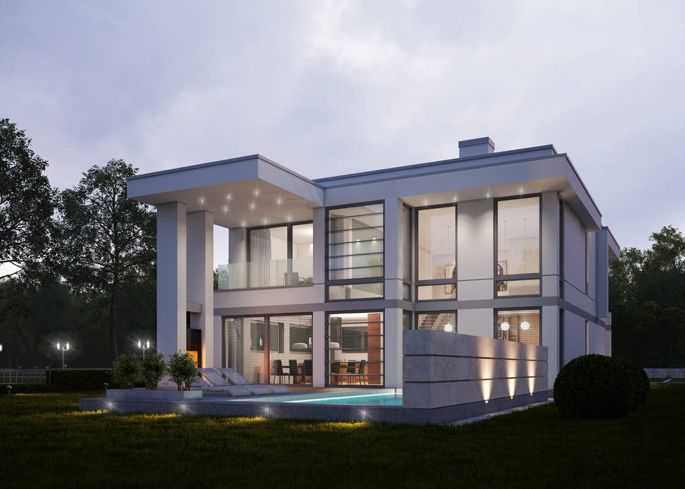 Exklusiv Haus Leben Auf Hochstem Niveau Moderne Hauser Von Lk Projekt Gmbh Modern Homify