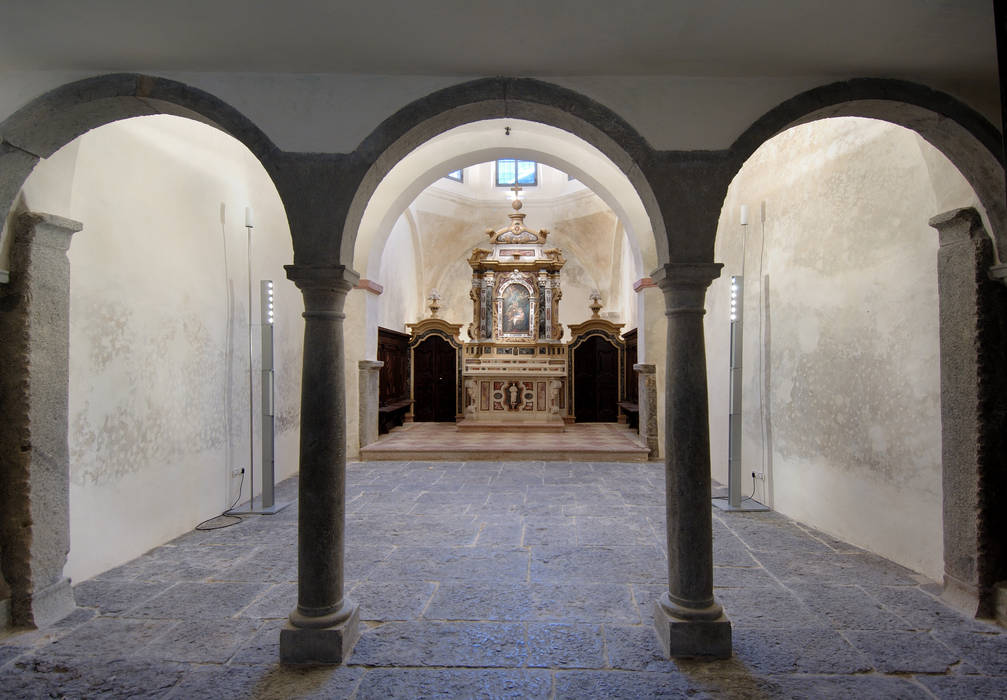 oratorio di S. Giuseppe a Pieve di Ledro, masetto snc masetto snc Commercial spaces Museums