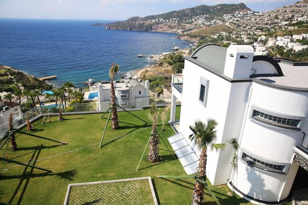 ON THE BEACH III / BODRUM, SAYTAS SABUNCUOGLU YAPI VE TIC.LTD.STI. SAYTAS SABUNCUOGLU YAPI VE TIC.LTD.STI. Modern houses