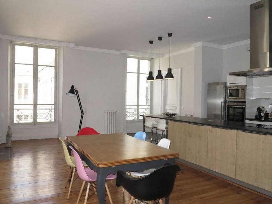 Restructuration D Un Appartement A L Ancien Hotel Gassion De 180m2