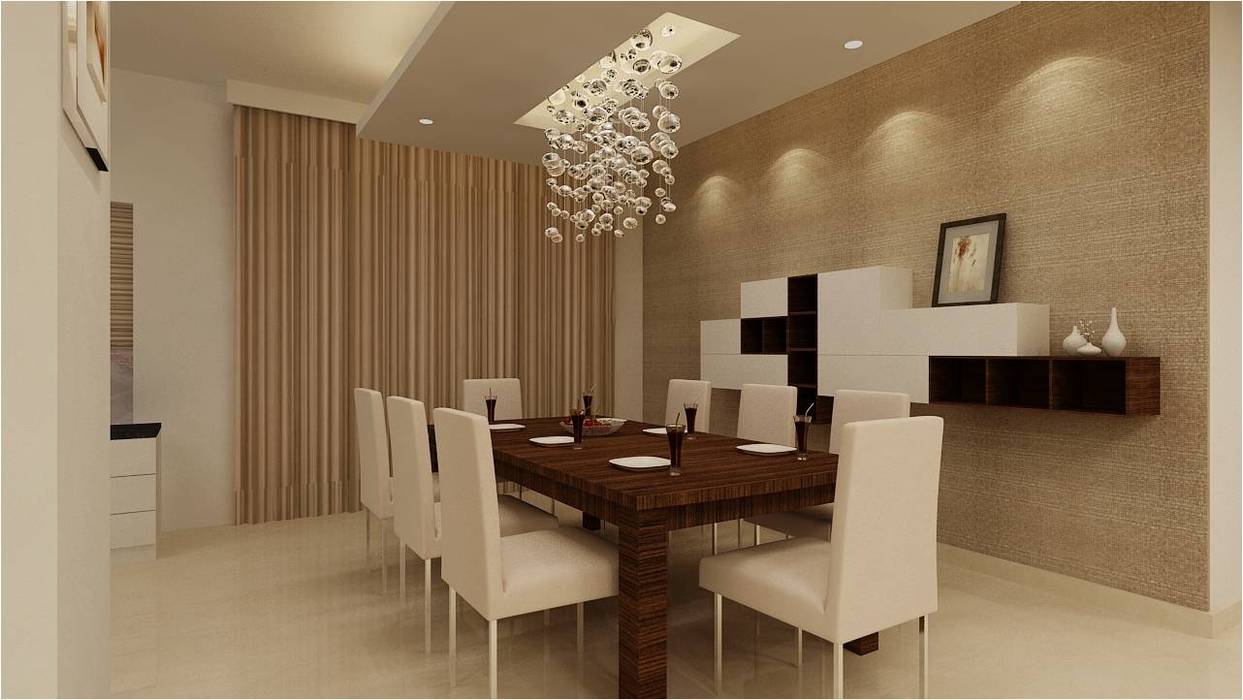 MANTRI ESPANA, BANGALORE. (www.depanache.in), De Panache - Interior Architects De Panache - Interior Architects Classic style dining room