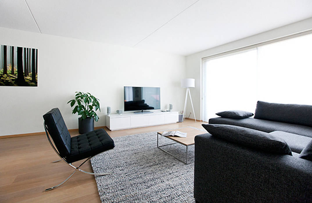 Het Ontwerp En Realisatie Van Een Woonkamer Moderne Woonkamers Van Interieur Design By Nicole Fleur Modern Homify