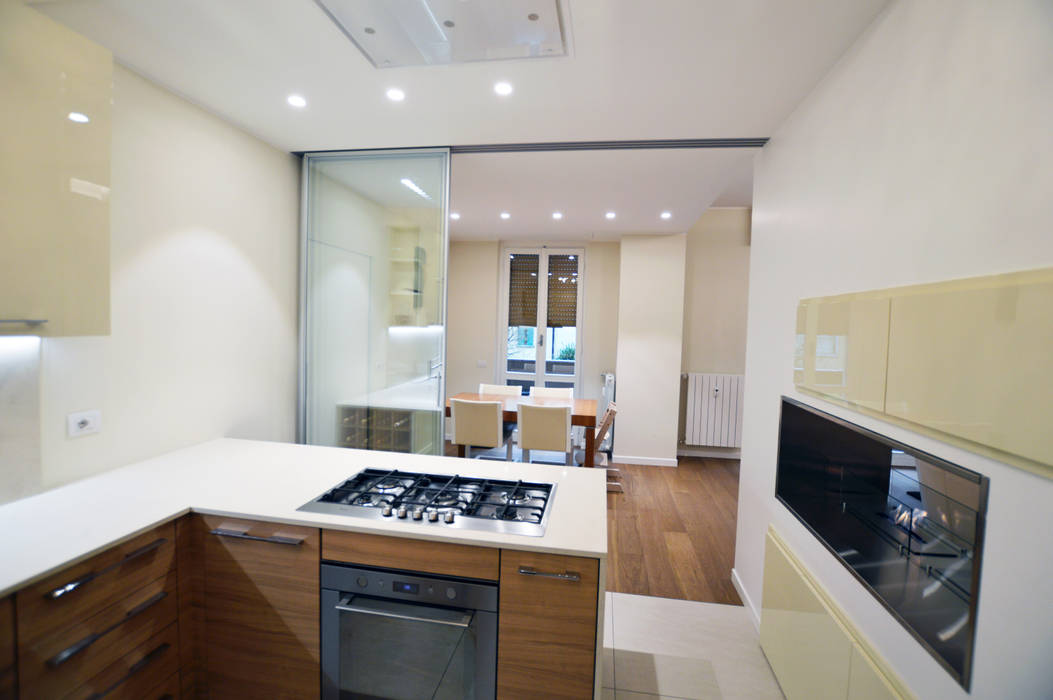Appartamento privato Vimercate, SLP arch SLP arch Modern kitchen