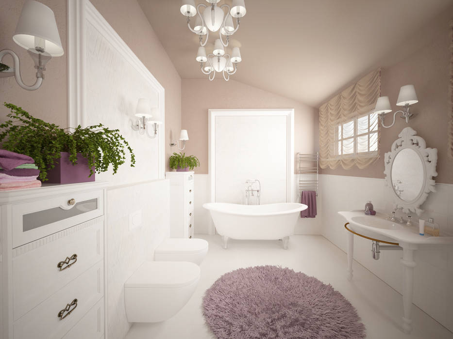 homify Salle de bain classique