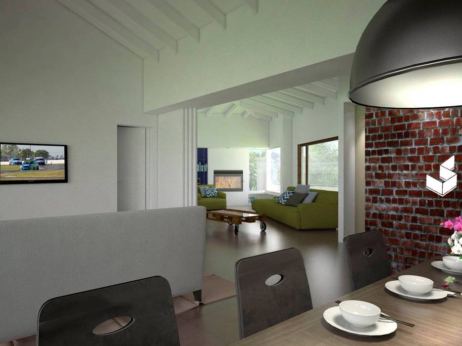 Comedor ignacio tolosa arquitectura livings modernos: ideas, imágenes y