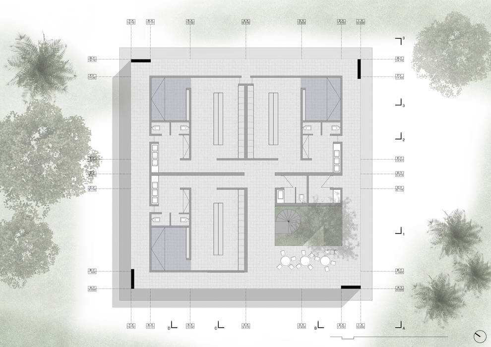 Planta Base NIKOLAS BRICEÑO arquitecto