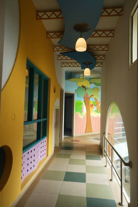 Kindergarten School, eSpaces Architects eSpaces Architects Ruang Komersial Sekolah