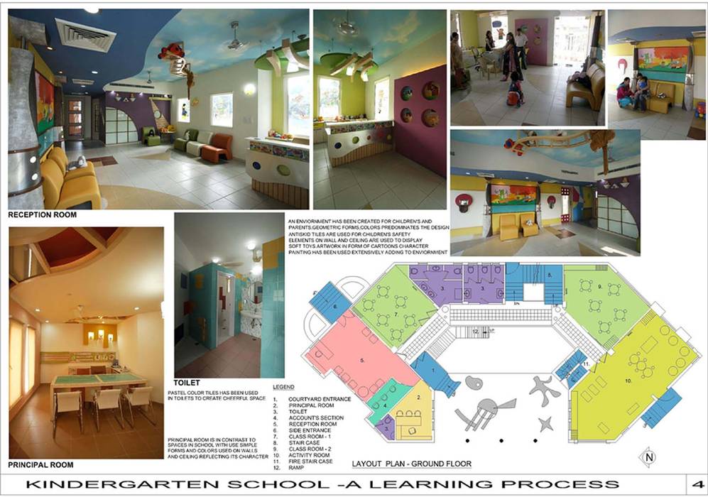 Kindergarten School, eSpaces Architects eSpaces Architects مساحات تجارية مدارس