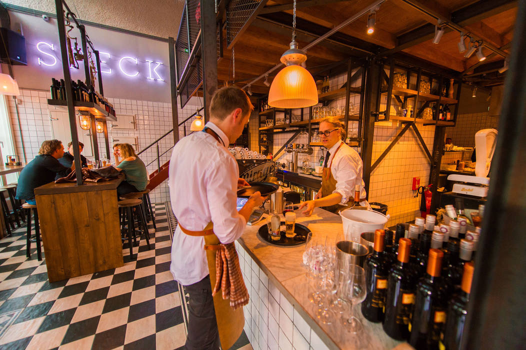 SPECK | BAR & GRILL – UTRECHT, Tubbs design Tubbs design Комерційні приміщення Гастрономія