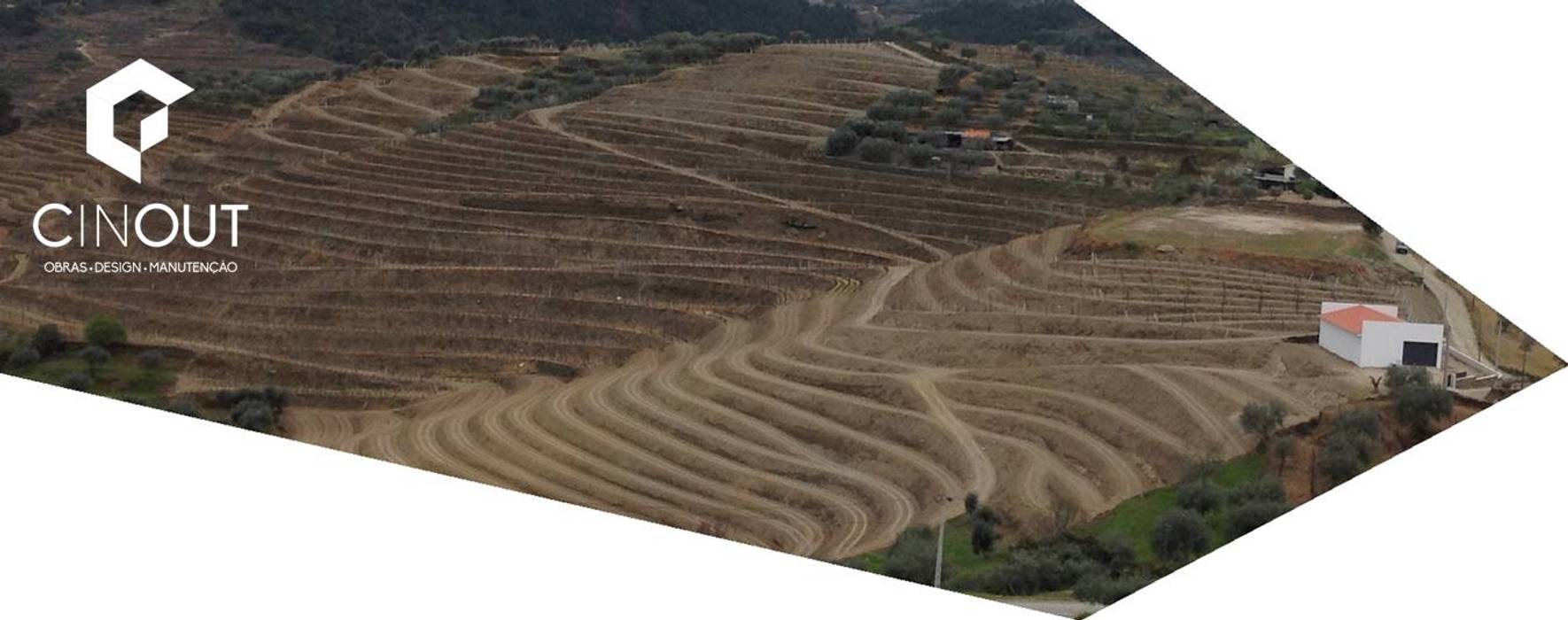 Construção Armazém Agrícola , CINOUT - Obras, Design e Manutenção Lda. CINOUT - Obras, Design e Manutenção Lda. Espaços comerciais Espaços comerciais