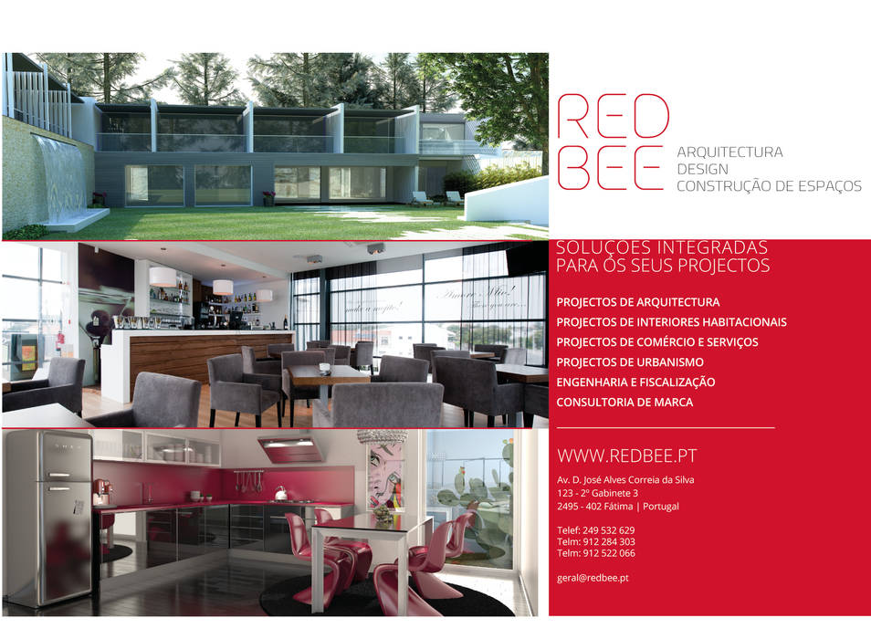 TRABALHOS REALIZADOS, RedBee RedBee Casas modernas: Ideas, diseños y decoración