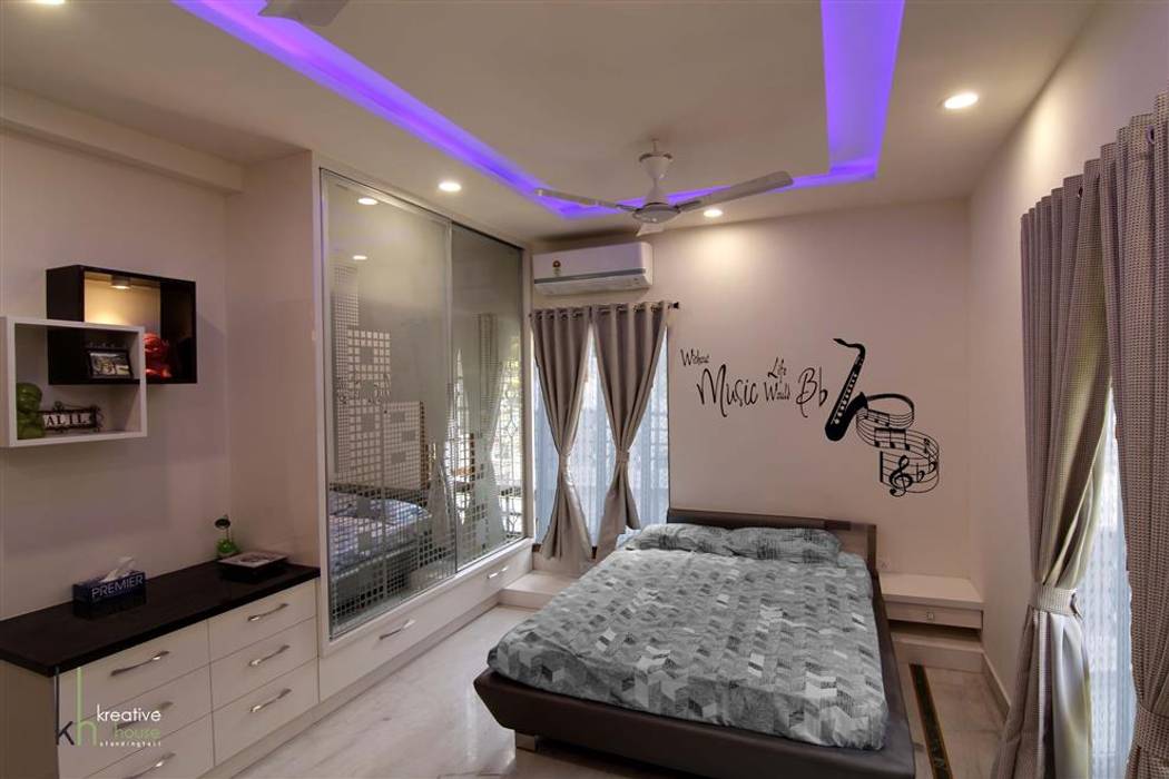 Children's Bed Room KREATIVE HOUSE Bedroom پلائیووڈ