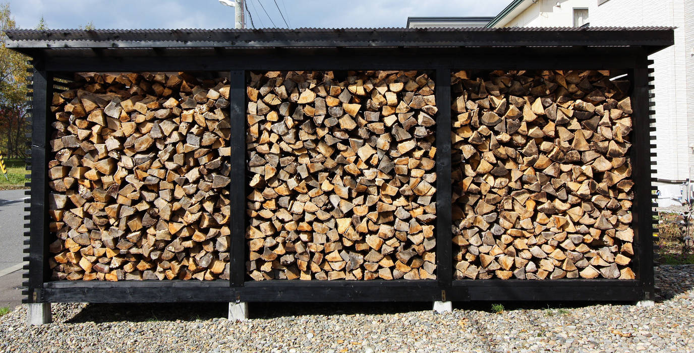 合同会社永田大建築設計事務所 Garages Sheds Wood Wood Effect Homify