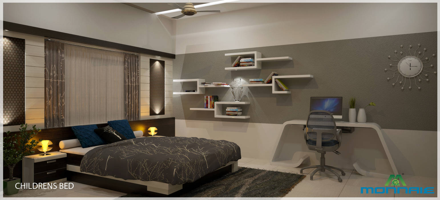 Magic in interiors with Indian contemporary design, Premdas Krishna Premdas Krishna Modern style bedroom