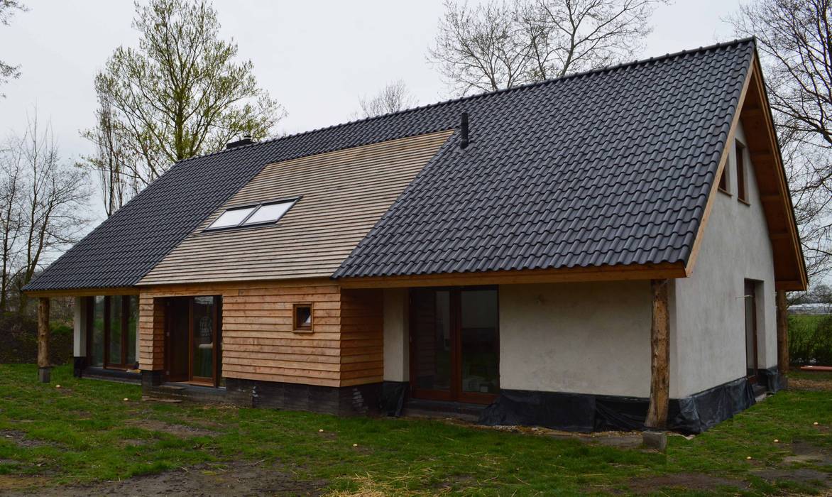 Ecologische woning Chaam, STROOM architecten STROOM architecten Casas rurales