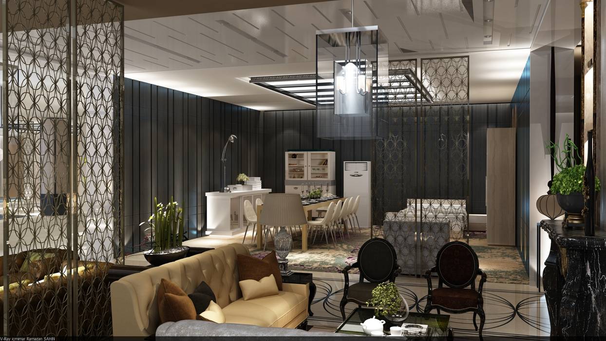 qassar al saraya mobilya showroom tasarımı RicH İçmimarlık Ticari alanlar Ofisler ve Mağazalar
