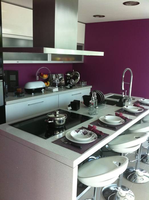 Ideias de cozinhas, Ansidecor Ansidecor Modern style kitchen Bench tops