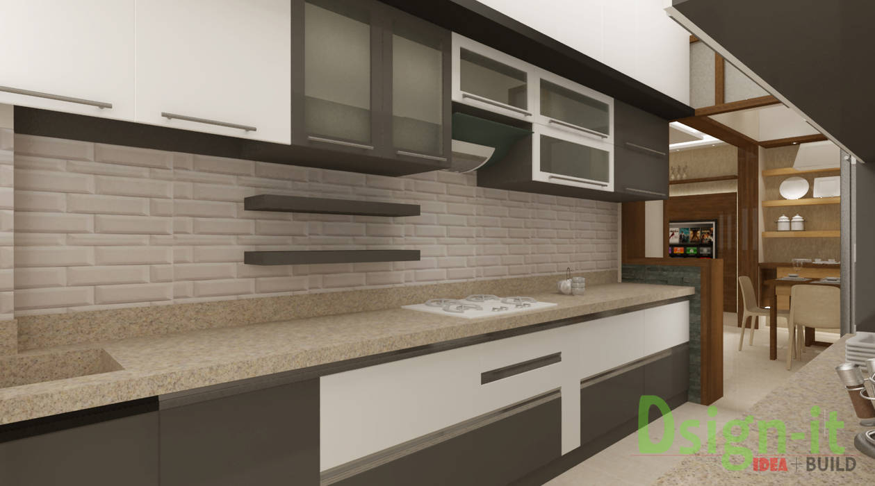 PROJECT-1 ( MR. Sunil , HSR LAYOUT ), Dsign-it Dsign-it Cocinas asiáticas