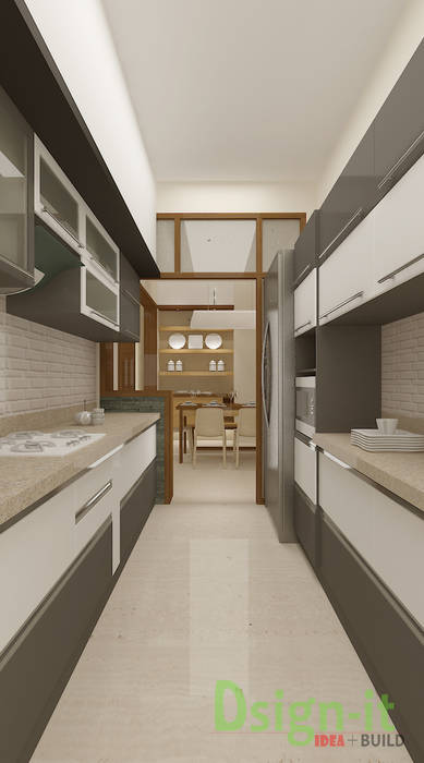 PROJECT-1 ( MR. Sunil , HSR LAYOUT ), Dsign-it Dsign-it Asian style kitchen