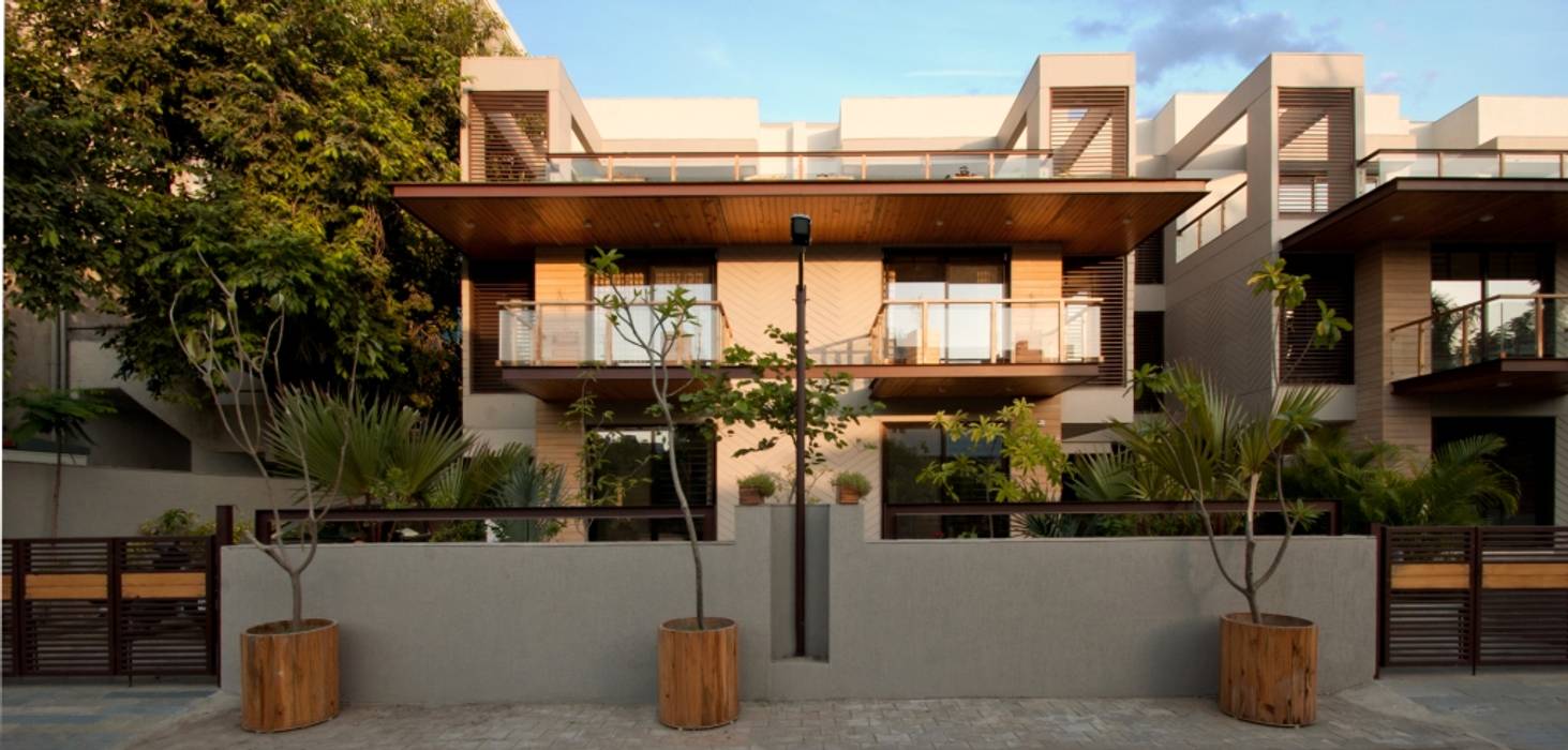 Ahaan Villa - Ahmedabad, OPENIDEAS OPENIDEAS Modern houses