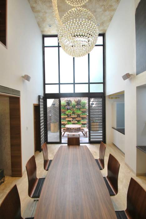 Ahaan Villa - Ahmedabad, OPENIDEAS OPENIDEAS Modern dining room