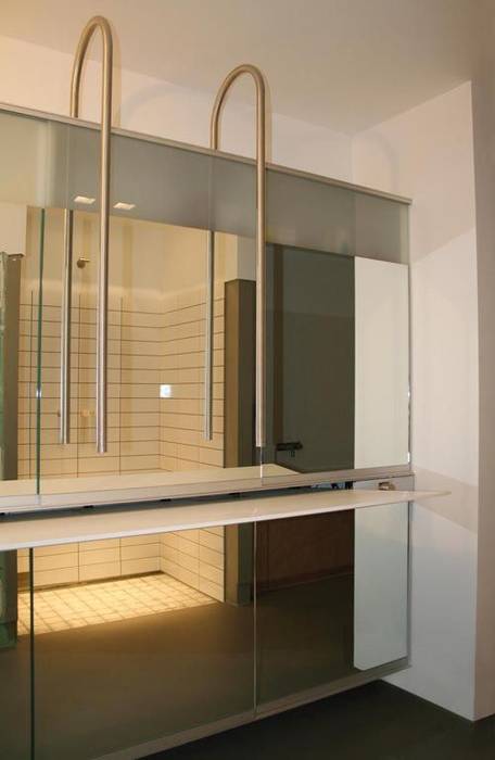 Woonhuis Graaf - Nicolaije, bv Mathieu Bruls architect bv Mathieu Bruls architect Modern bathroom