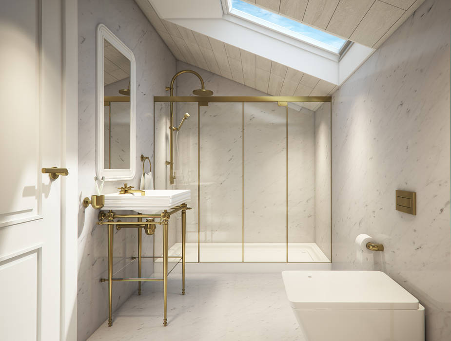 M&E TEKİNTAŞ HOME, yücel partners yücel partners Klasik Banyo