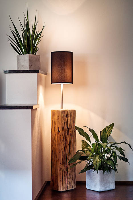 barn beam floor lamp edictum - UNIKAT MOBILIAR Rustieke jachten & jets