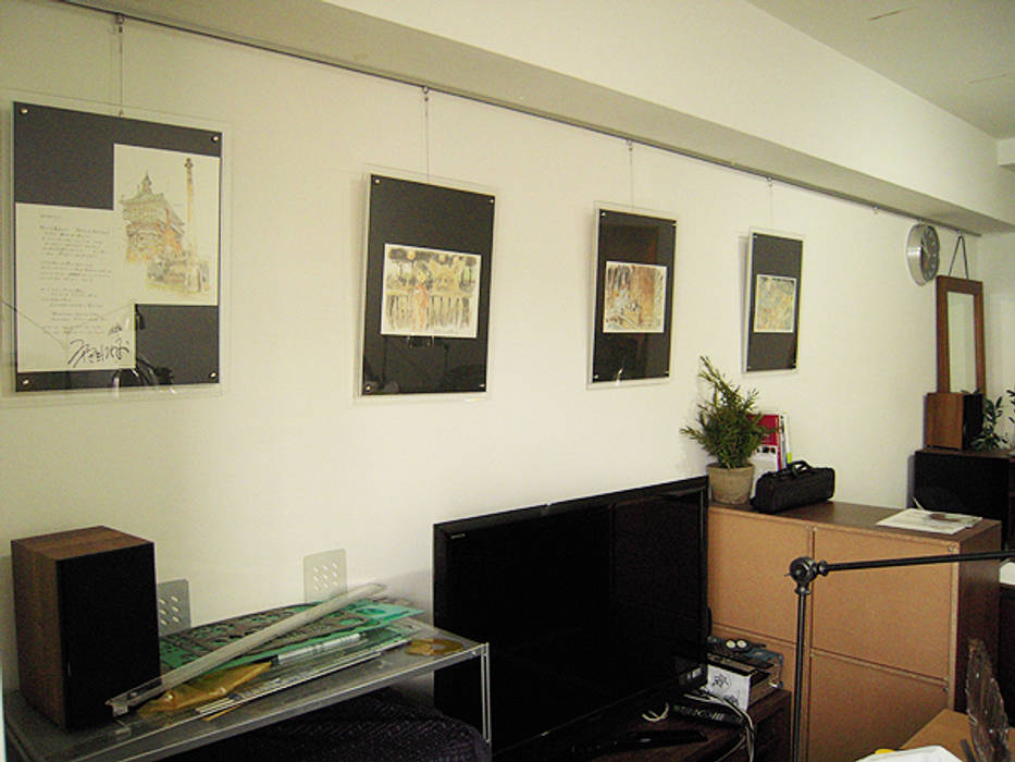 男前インテリア 漫画家オフィスインテリア 株式会社アートアーク一級建築士事務所 オフィススペース 店 Homify