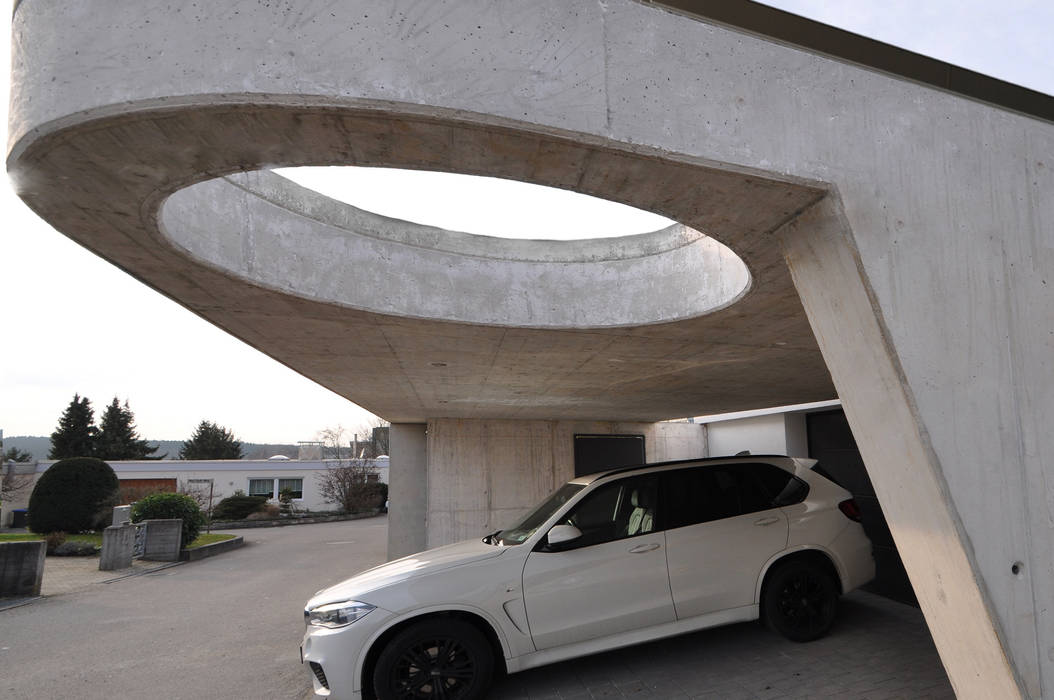 Carport homify Moderne Garagen & Schuppen