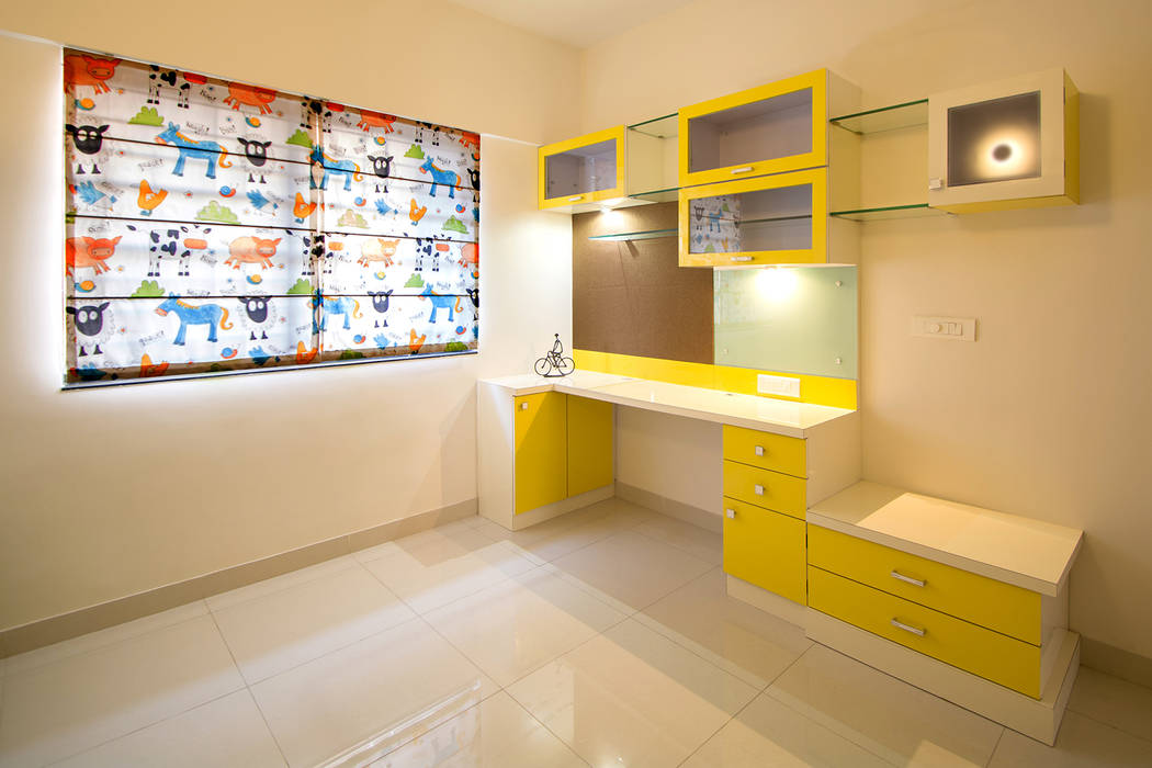 Daughters Room Navmiti Designs Minimalist nursery/kids room Storage