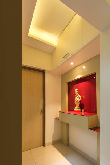 Puja Unit Navmiti Designs Minimalist corridor, hallway & stairs Accessories & decoration