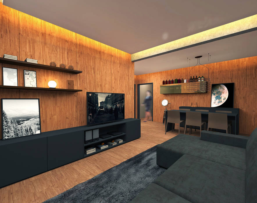 Projeto, archilabarquitetura archilabarquitetura Modern Living Room