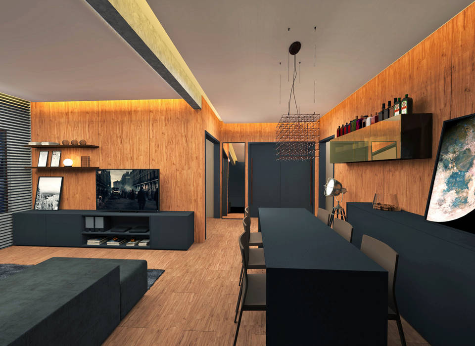 Projeto, archilabarquitetura archilabarquitetura Modern Dining Room
