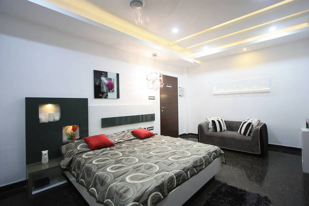 Master Bedroom Ansari Architects Modern style bedroom