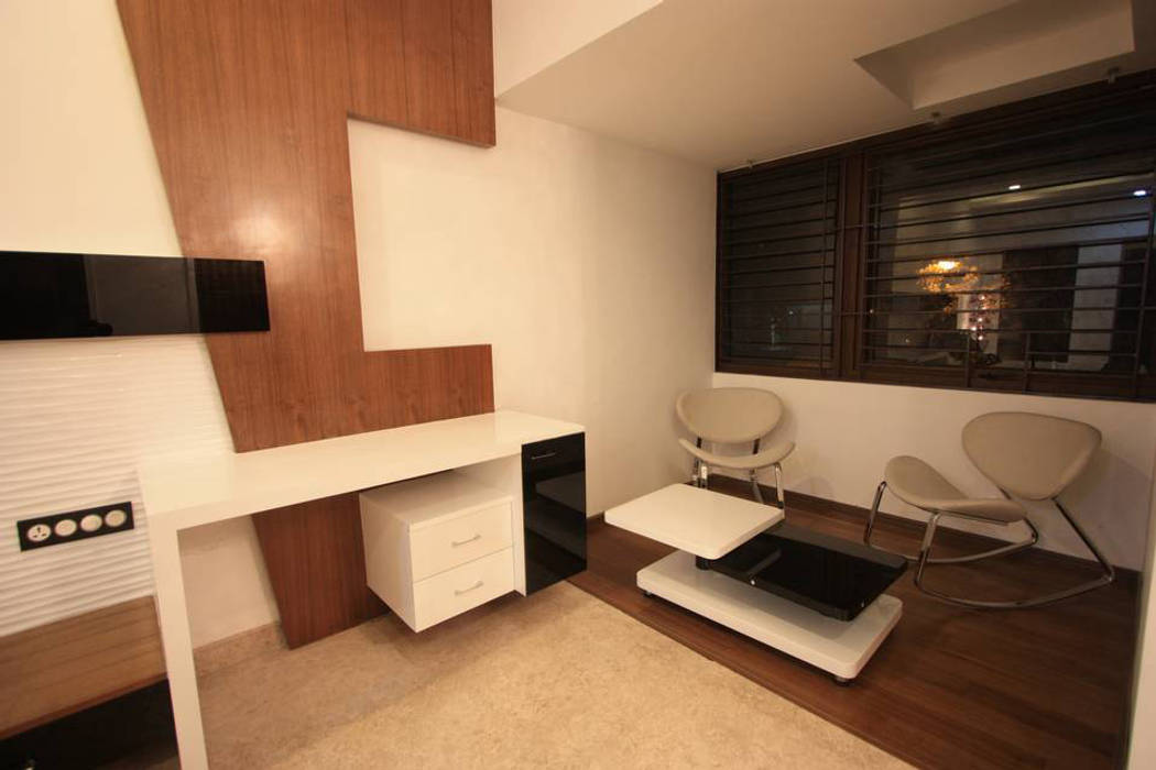 Sitting area Ansari Architects Modern style bedroom