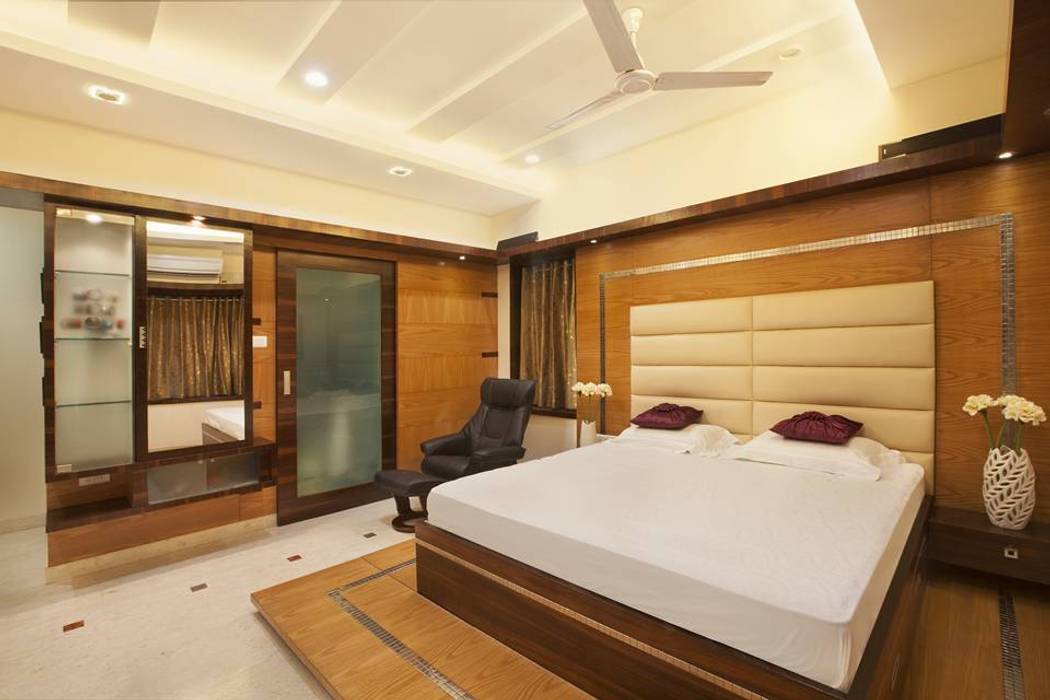 Master bedroom Ansari Architects Modern style bedroom