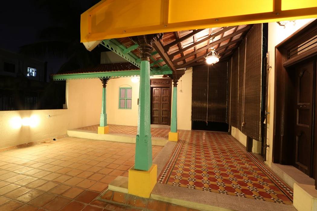 Minimal Melange house, Ansari Architects Ansari Architects Varandas, alpendres e terraços modernos